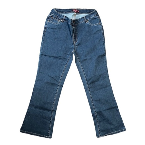 Jessica London Dark Wash Jeans Size 12P New - Picture 1 of 12